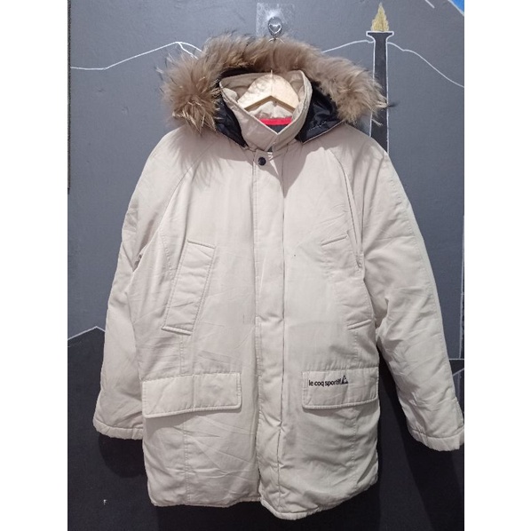 jaket parka bulang le coq sportif