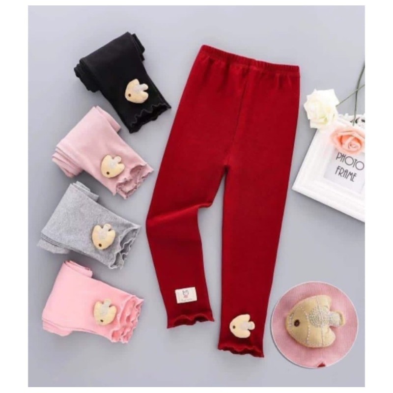 Legging Anak Perempuan Import Usia 1 - 5 Tahun | Celana Lejing Stretch Impor Elastis dan Nyamanp