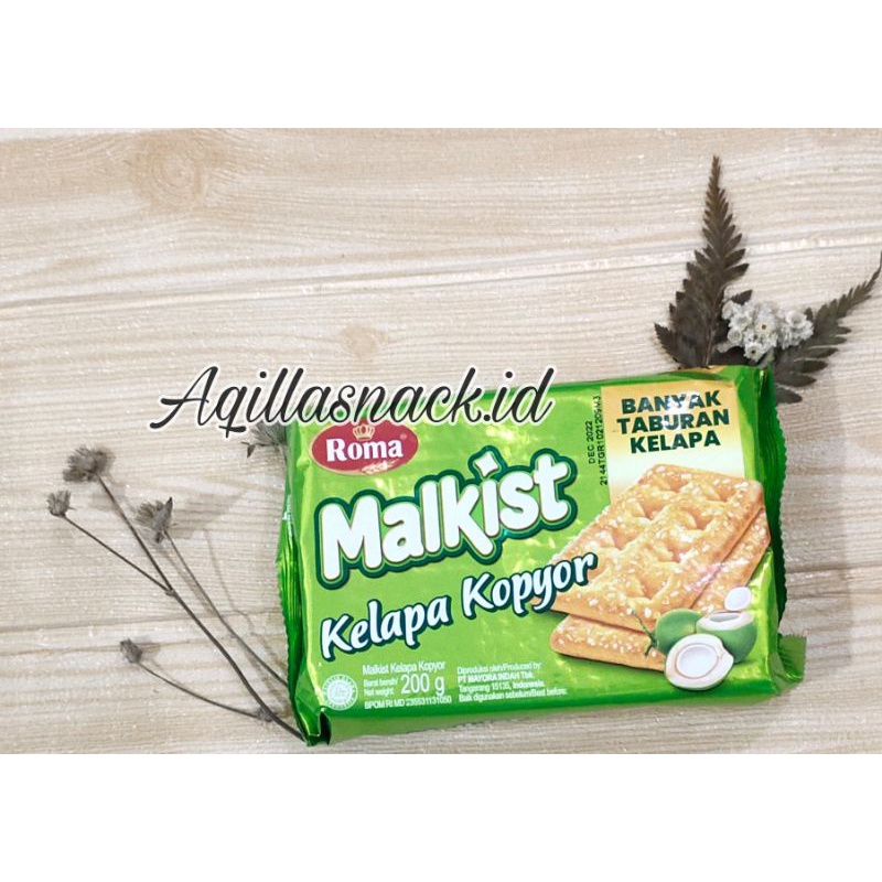 

Roma Malkist Kelapa Kopyor 200gr