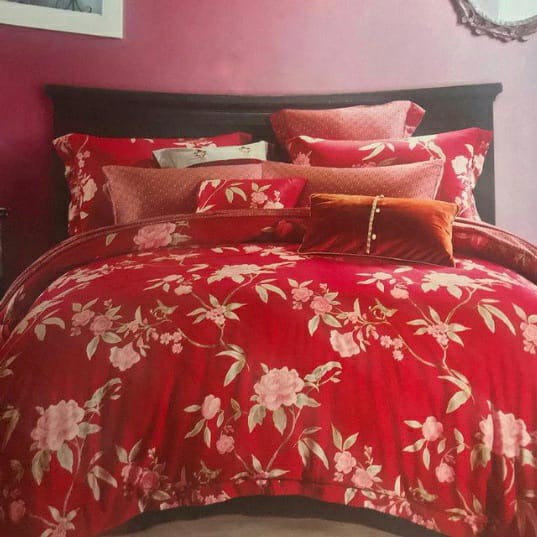 Set Sprei Jacquard Tencel - Sutra King Koil