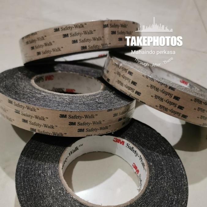 

3M Safety walk tape anti slip lantai - 610 Safety-Walk Black / Hitam