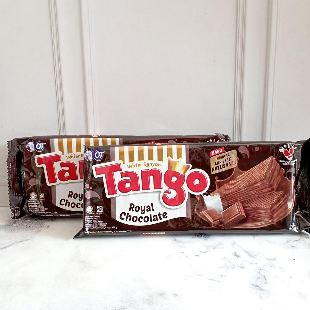 

TANGO WAFER ROYAL CHOCOLATE 110 GRAM - Tango Wafer/Wafer Renyah Tango/Tango Cokelat/Tango Royal Chocolate/Ratusan Lapis