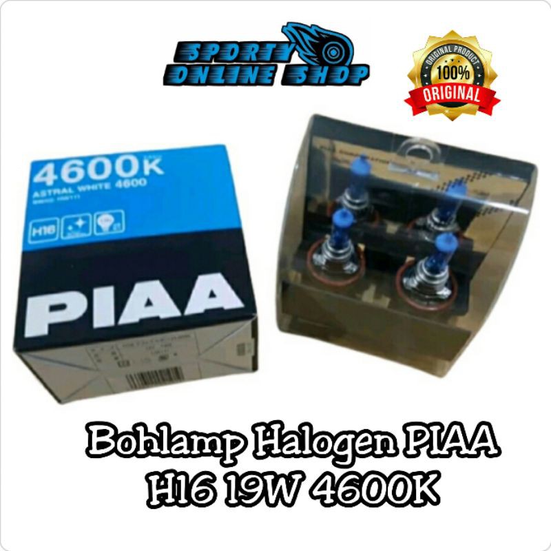 Bohlamp Halogen PIAA H16 19W 4600K Original