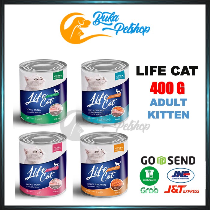 Makanan Kucing LIFE CAT 400g Kitten Dan Adult