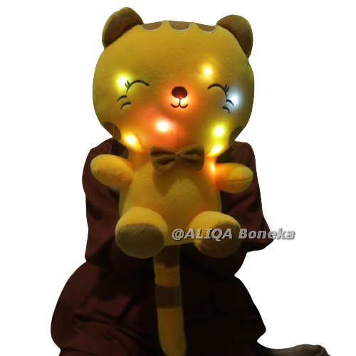 boneka kucing cantik XL gratis lampu ledermurah