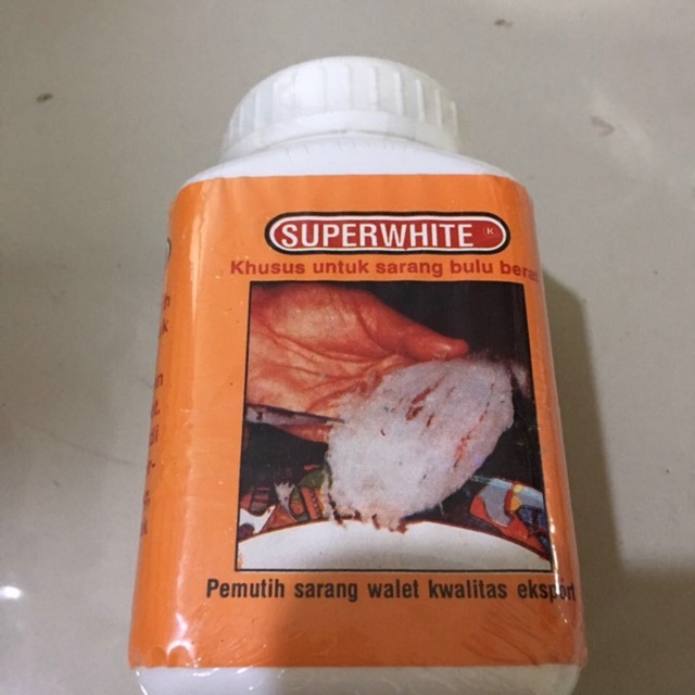 Superwhite Walet Pemutih Sarang Walet / super white walet / cetakan sarang walet / pinset walet / je