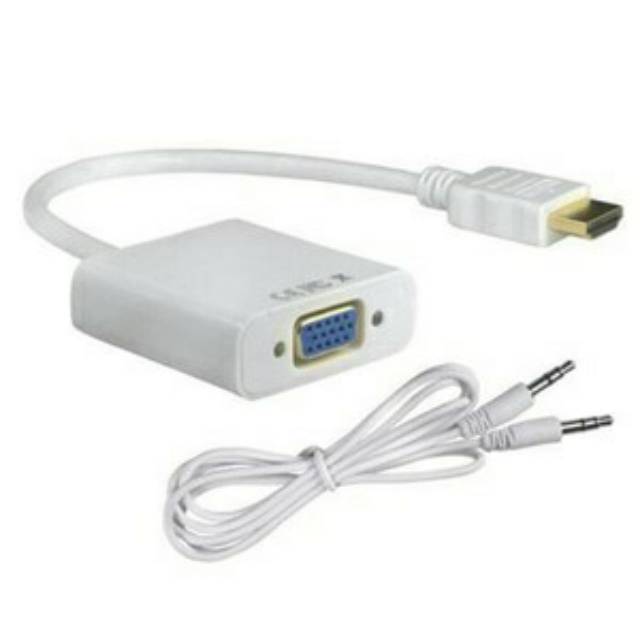 Konverter Kabel HDMI to VGA with Audio