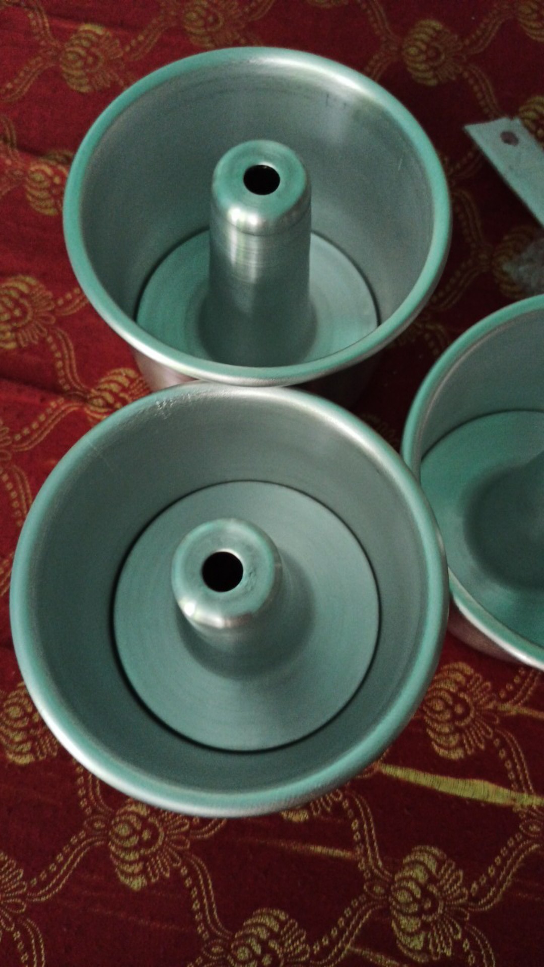 Loyang Chiffon Press Mini Lurus Diameter10cm Dan 12cm Tinggi 8cm Tebal 0,8cm