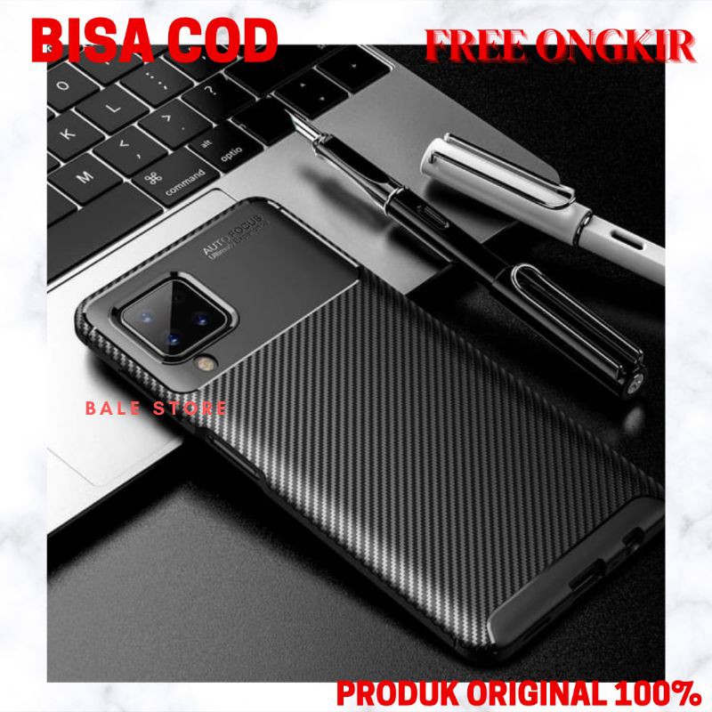 SOFT CASE SAMSUNG A12 FOCUS CARBON ORIGINAL