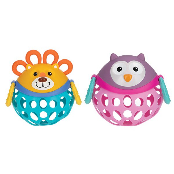 Nuby Baby Silly Shakers - Mainan Sensori Anak Silly Shakers (Tersedia varian karakter)