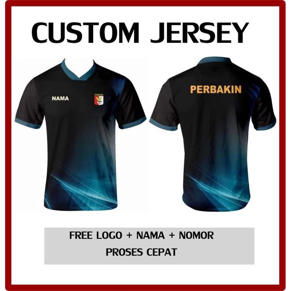 Baju Kaos Jersey Perbakin 65 Printing Custom