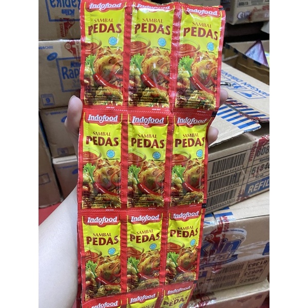 PACK INDOFOOD SAMBAL PEDAS RENTENG