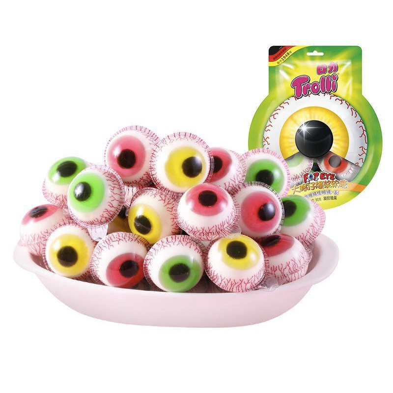 Korean Trolli Planet Soccer Chewy Gummy - Permen Trolly Jelly Gummi Viral Tiktok 19gr