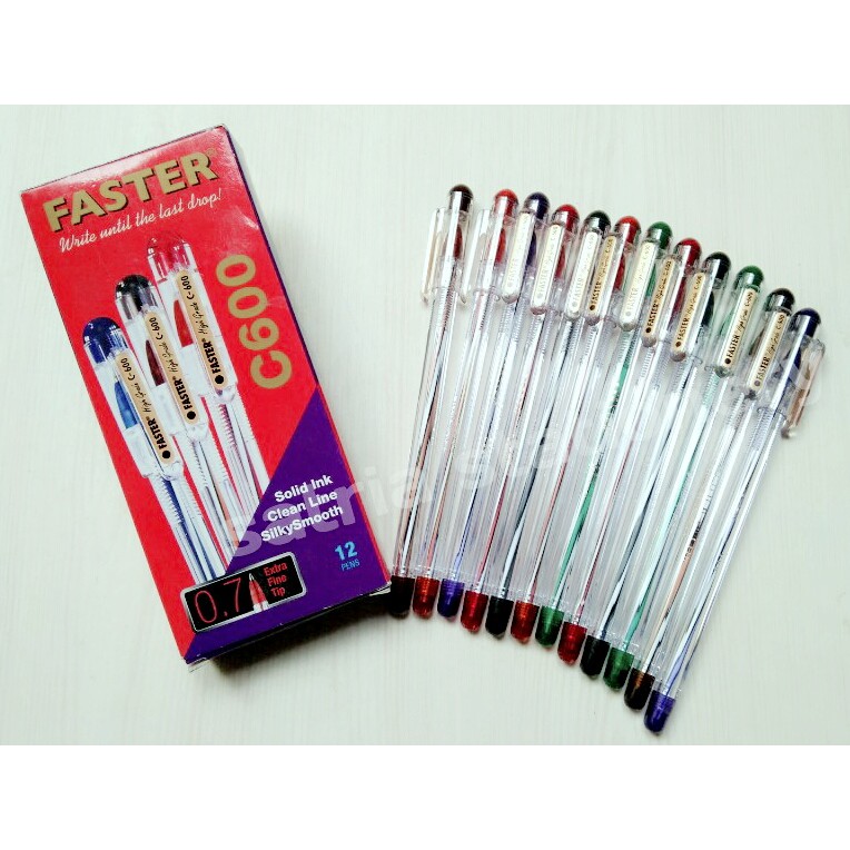

BALLPOINT BOLPEN PULPEN FASTER C600 / FASTER C 600 / C-600