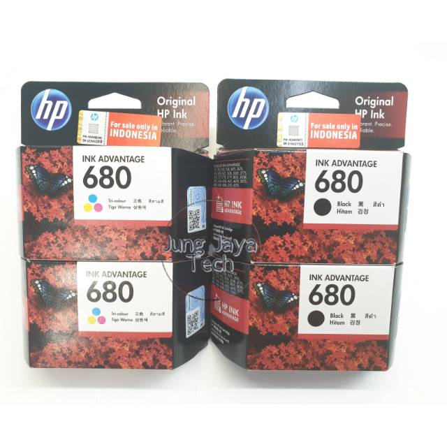 Cartridge Hp 680 black / 680 color / 680 black losspack