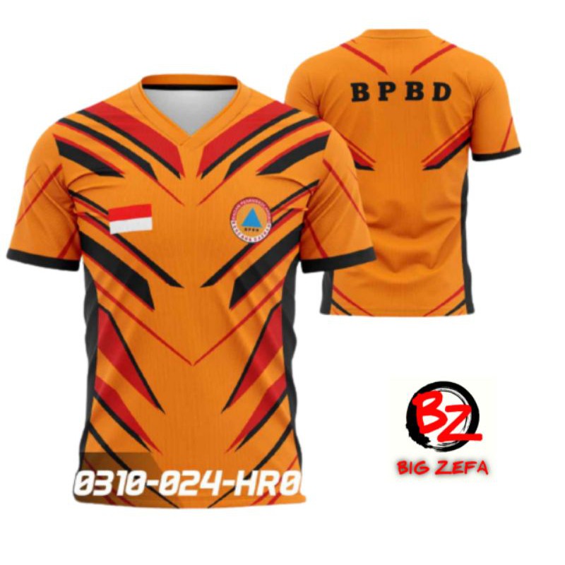 Kaos Jersey BPBD free custom fullprint RA0015
