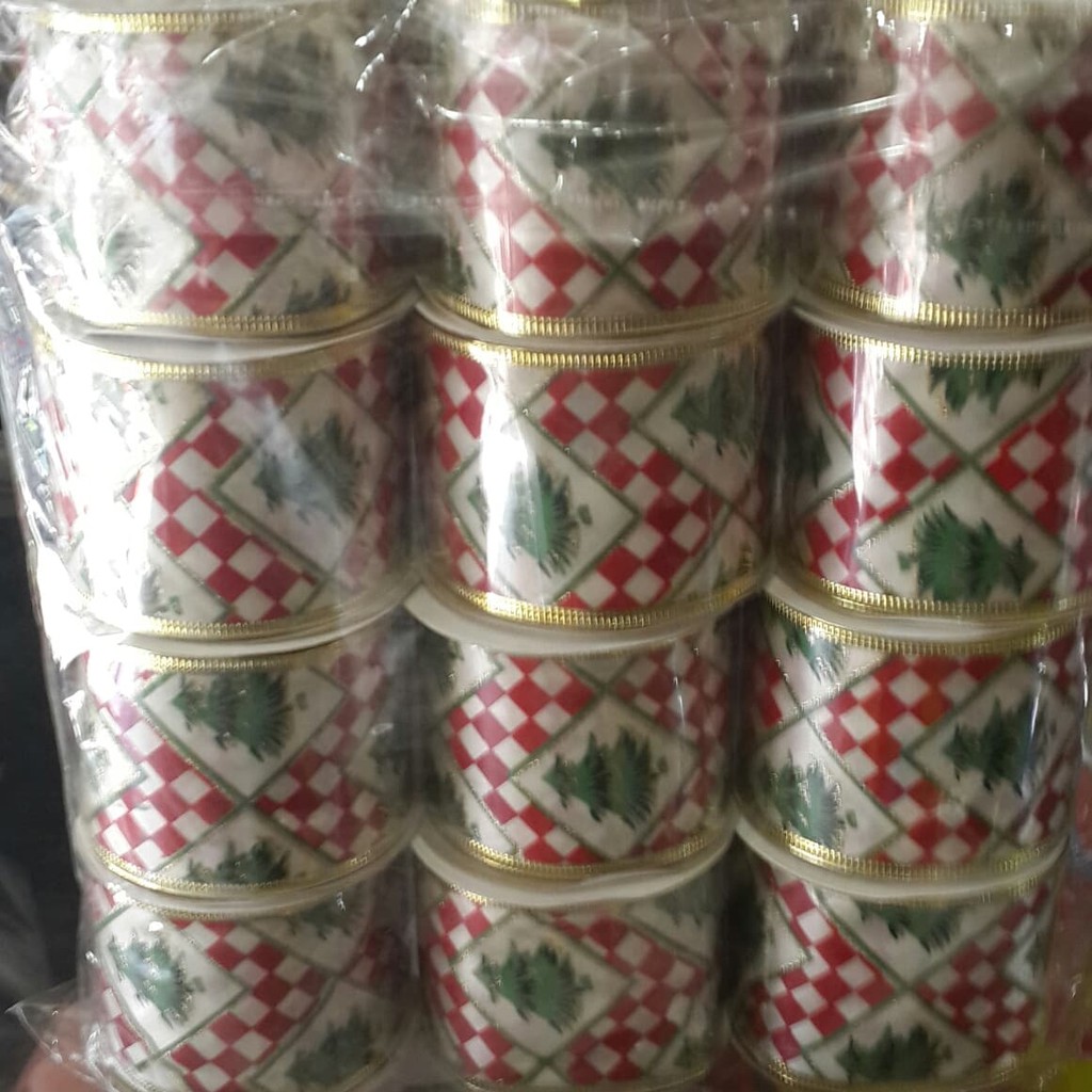 

Pita kain natal parcel