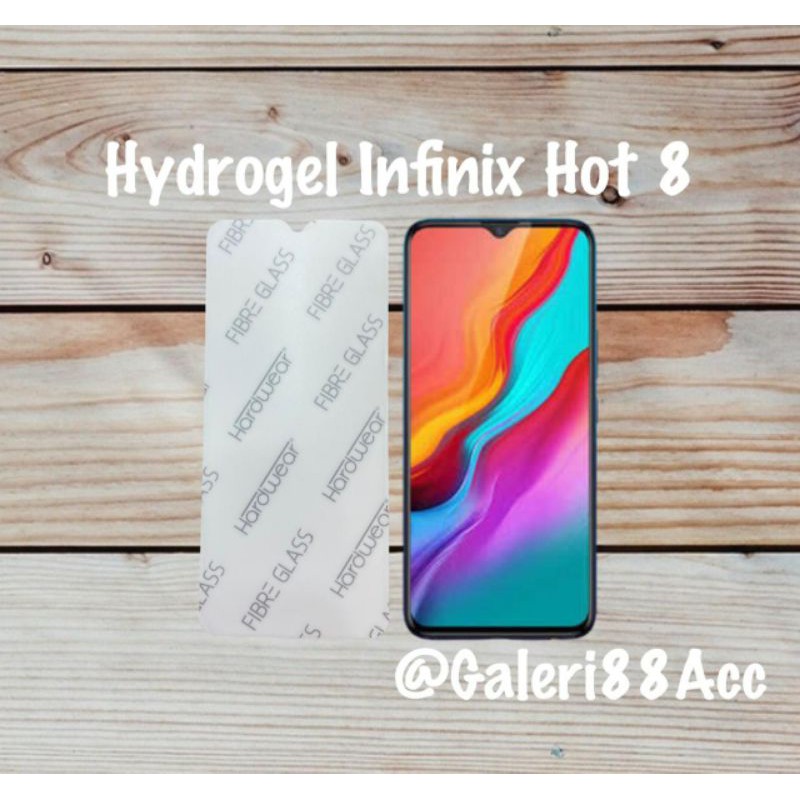 Infinix Hot 8 Hydrogel Anti Gores Screen Protector