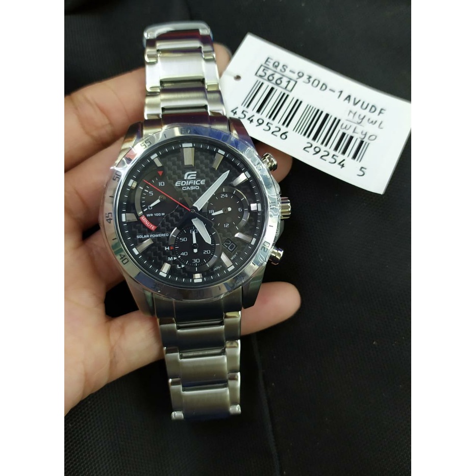 Jam Tangan Pria Casio Edifice EQS-930DC-1AVUDF/ EQS-930D-1AVUDF/EQS-930DB-1AVUDF Original