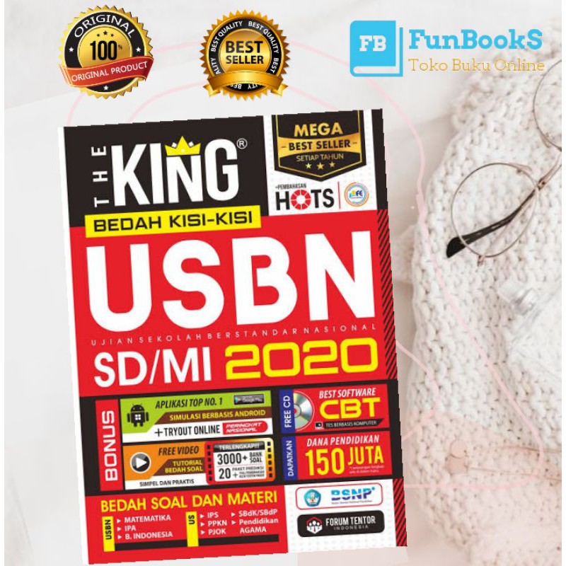 Buku USBN SD/MI 2020 : The King Bedah Kisi-kisi
