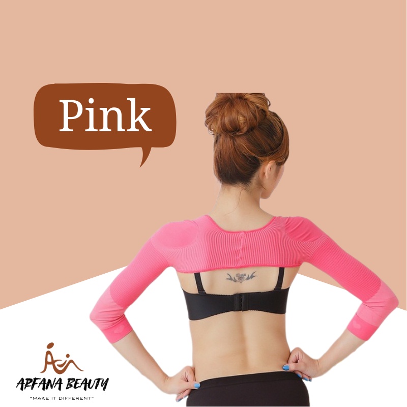 Corset Wanita Alat Penegak Penyangga Punggung Pembakar Lemak Korset Lengan Arm Shaper Korset Pelangsing Ampuh Back Posture Corrector Original Termurah Berkualitas CHS1490