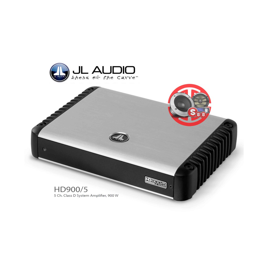 JL Audio HD900 5-Channel Class D Digital System 900W RMS Outputs
