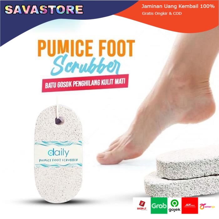 PENGGOSOK KAKI BATU APUNG - DAILY PUMICE FOOT SCRUBBER