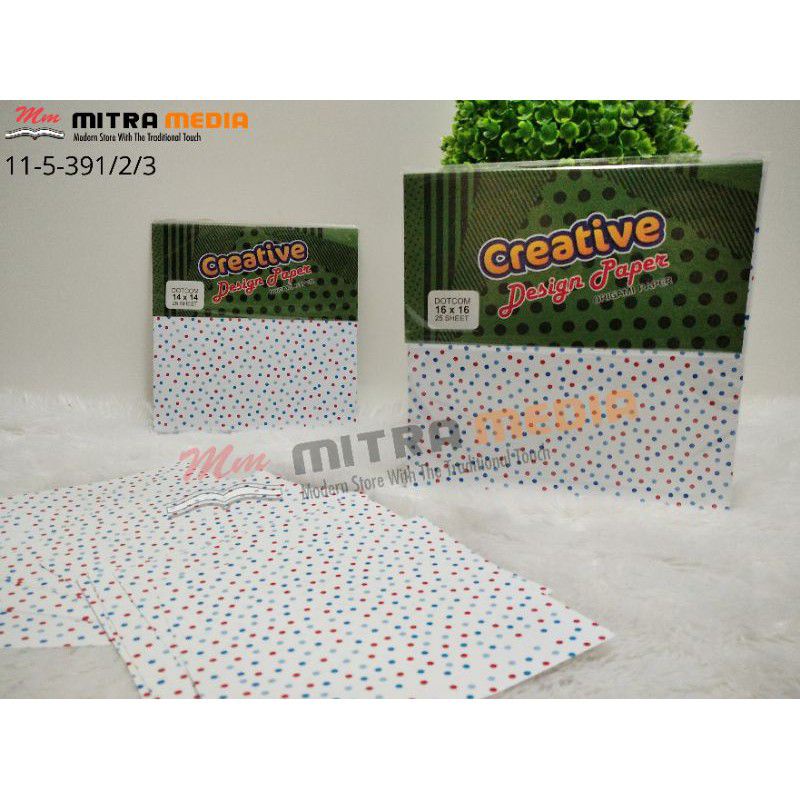 

Kertas Lipat Origami Motif Polkadot