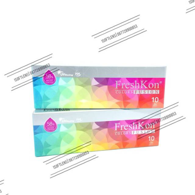 SOFTLENS WARNA HARIAN FRESHKON COLOR FUSION 1DAY