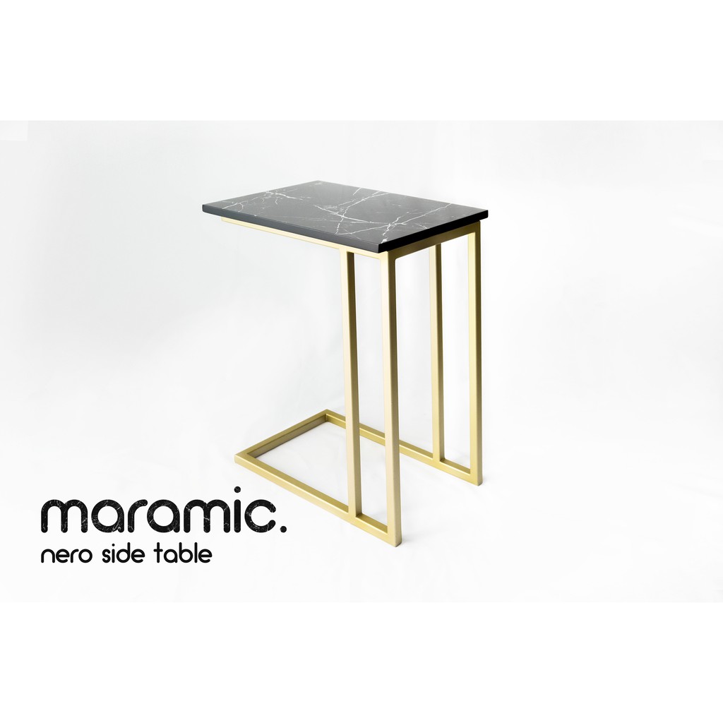 NERO SIDE TABLE | Meja Samping Nero | 40x60