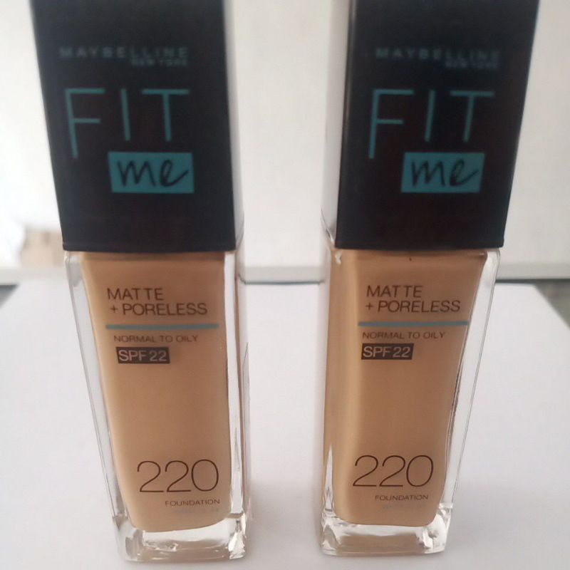 Maybelline Fit Me Foundation 220/ 100% original