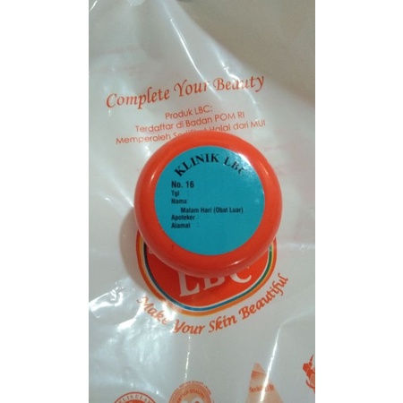 Cream malam LBC No 16