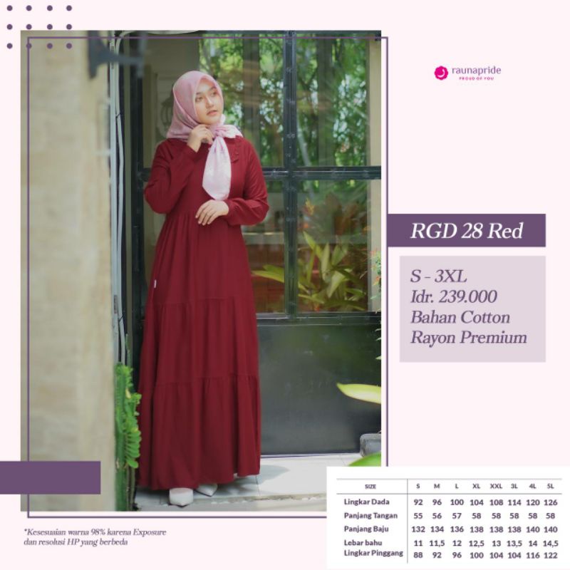 gamis rauna RGD 28