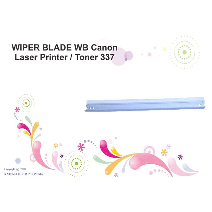 WIPER BLADE WB canon laser printer / toner 337