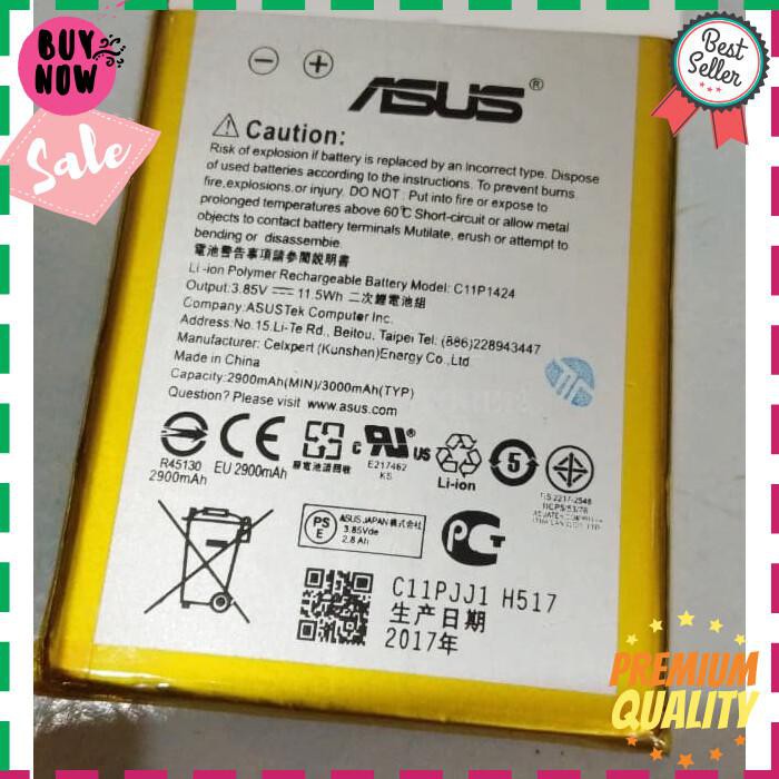 ORIGINAL BATTERY BATRE BATERAI Y ASUS ZENFONE Z00AD ZOOAD