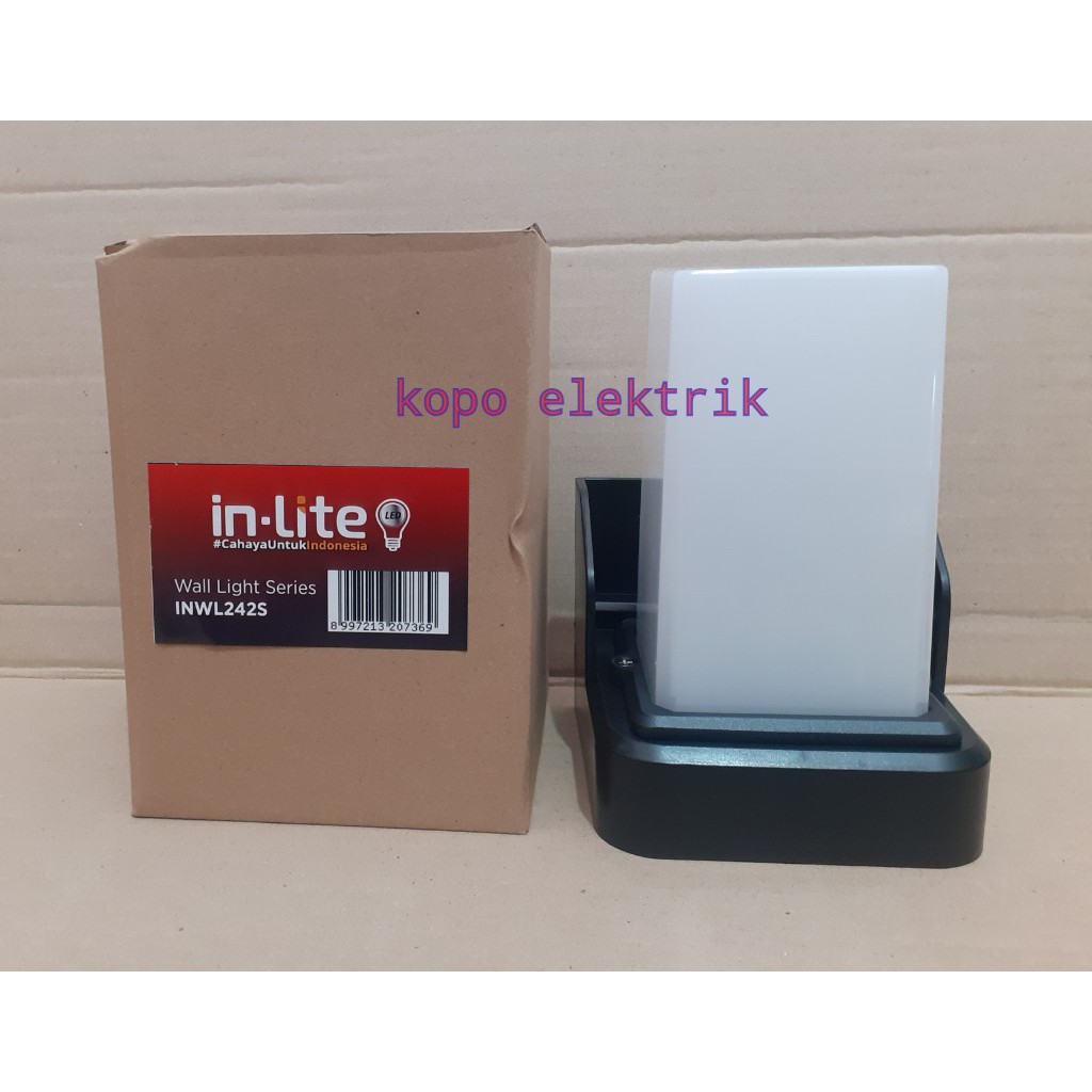 Lampu Dinding Led Kotak | Lampu Pilar Kotak inlite