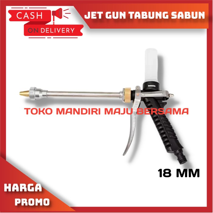 STIK / GUN SPRAYER CUCI MOBIL + TABUNG SABUN