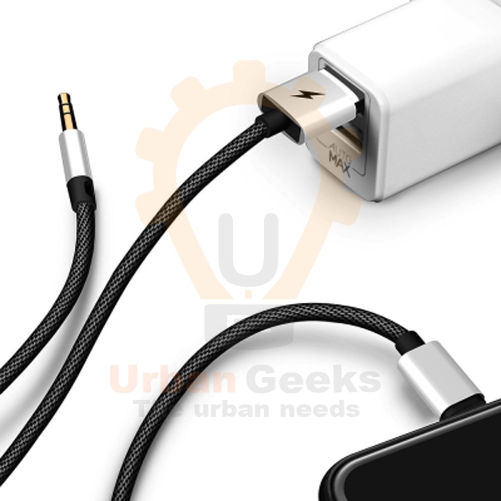 Audio 2in1 Lightning to DC3,5mm + Charging 1,2m CA3461 Mcdodo