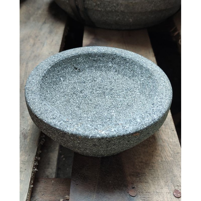 Cobek Batu Asli 10 cm // Cobek Sambal 10 cm // Wadah Sambal