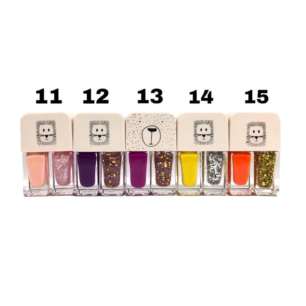 KUTEK 2IN1 KUTEK KOREA LUCU GEL NAIL POLISH  NOT PEEL OFF 24 Varian