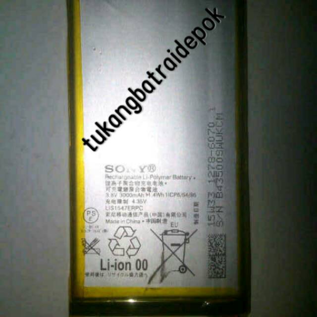 Baterai Battery Sony Xperia Z2 Docomo SO-04F Original