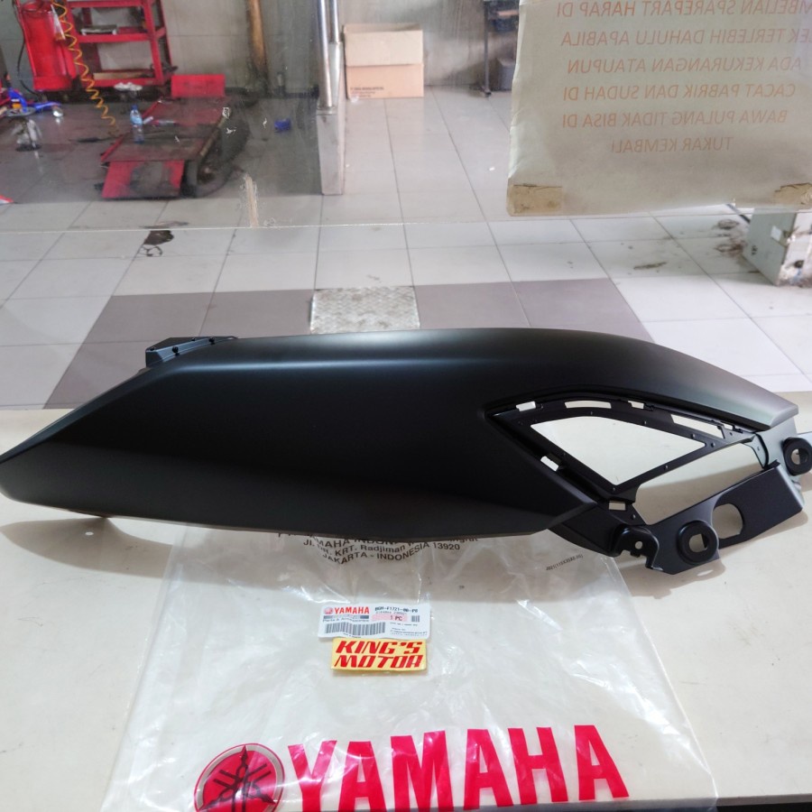 COVER BODY ALL NEW NMAX N MAX HITAM DOFF LICIN KANAN B6H-P8