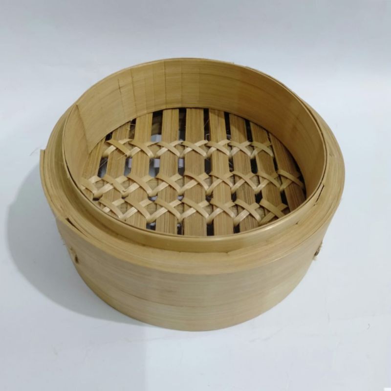 Klakat Dimsum Hongkong Steamer Kukusan Dimsum Bambu 13 15 17 cm