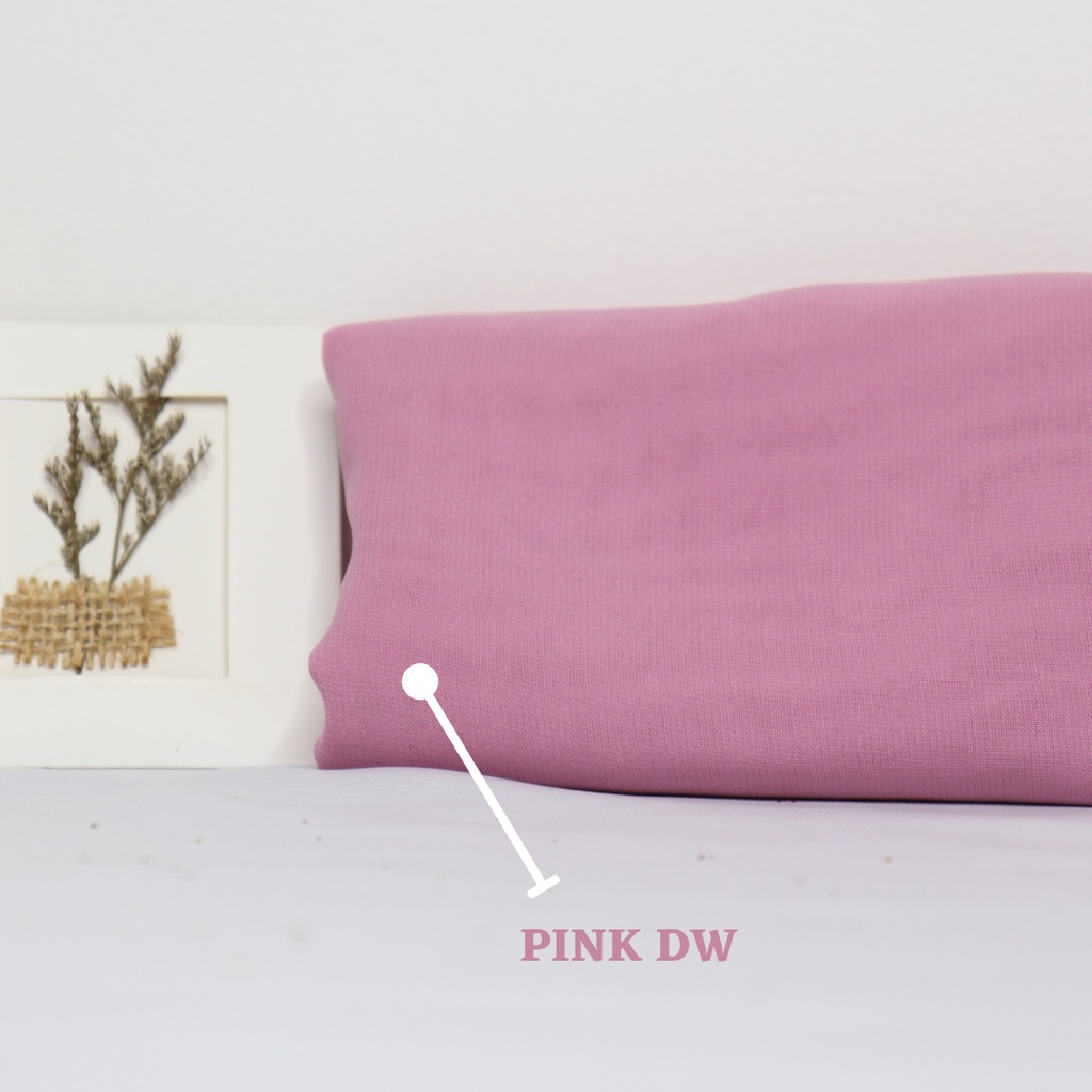 Kaladza Hijab - Segi Empat Instan Dahlia | Hijab Instan | Jilbab Cantik | Segi Empat Praktis-Pink dw