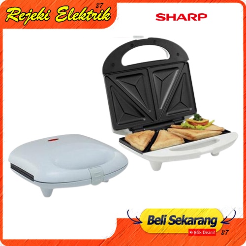 SHARP KZS-70L(W) Pemanggang Roti Sandwich Toaster - Putih