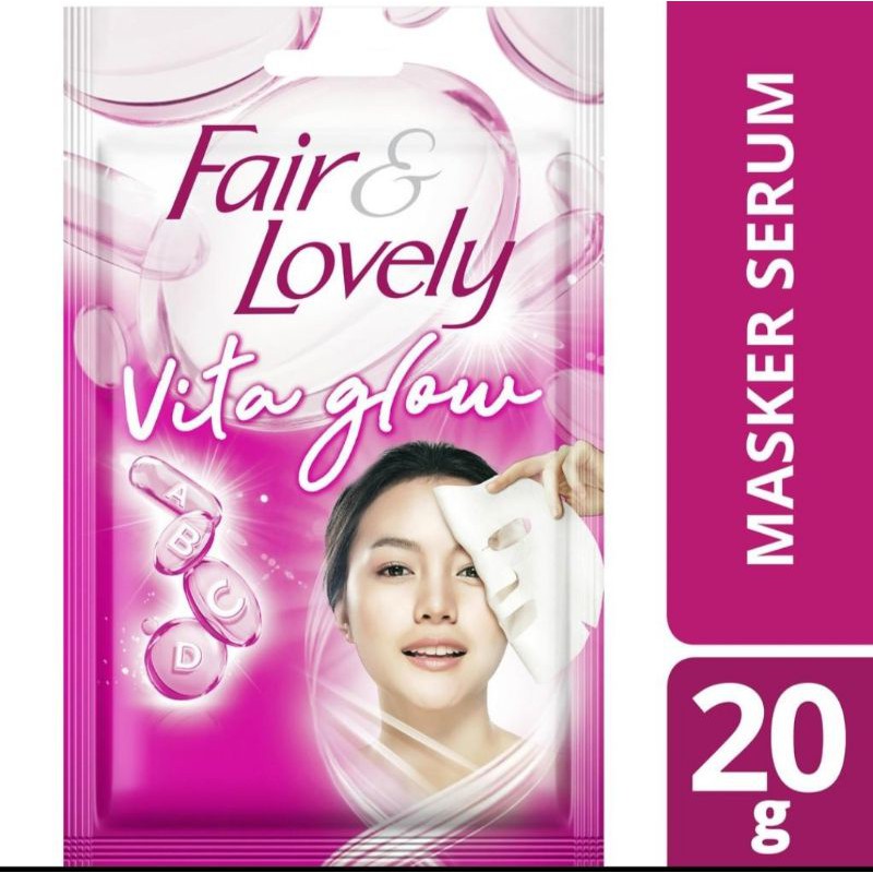 Fair &amp; Lovely Vita Glow Serum Sheet Mask