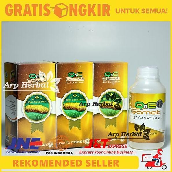 Obat Herbal Penis Bengkok Alami - QnC Jelly Gamat