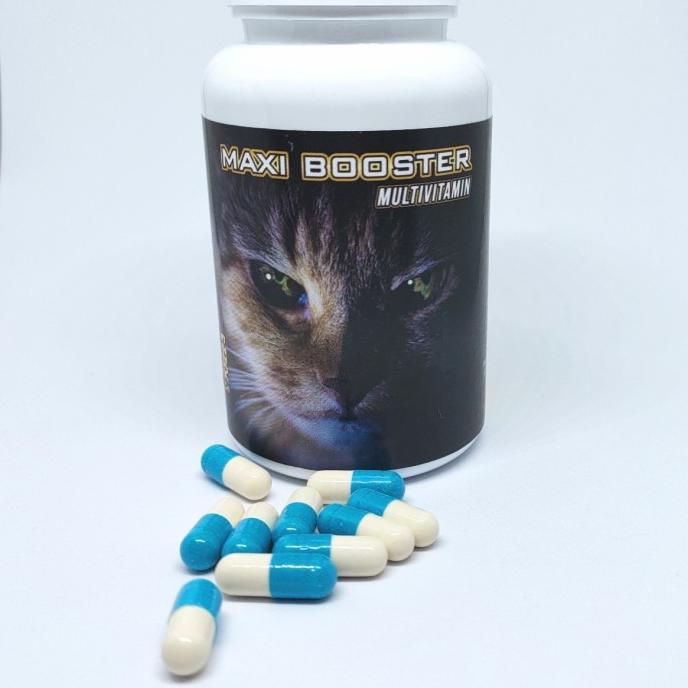Maxi Booster Per Botol 100 Kapsul | Multivitamin Kucing