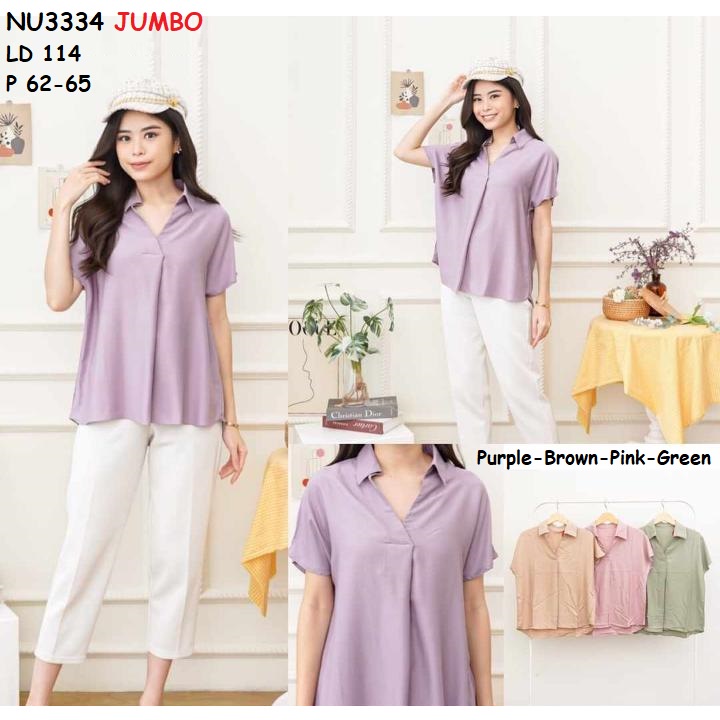 Blouse JUMBO Wanita NU3334