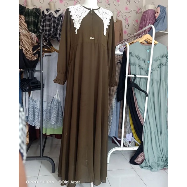 Gamis Renda Ori Frilla